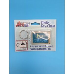 Vintage Photo Key Chain A+ Grandma